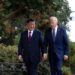 El presidente de China y Estados Unidos, Xi Jinping y Joe Biden, respectivamente; en un encuentro en California a mediados de noviembre de 2023. Foto: AFP