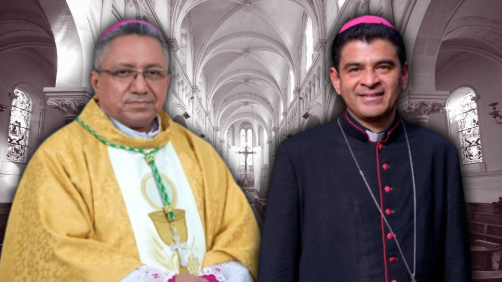 Los obispos Isidoro Mora y Rolando Álvarez fueron desterrados a Roma el pasado domingo, 14 de enero.