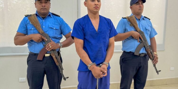 Es capturado la persona que le quitó la vida a Dereck José Gómez Tijerino, Kevin José González Matamoros. Foto: Nicaragua Investiga