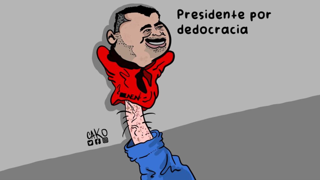 La Caricatura: Dedocracia