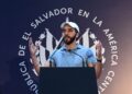Bukele se declara reelecto en El Salvador con una oposición "pulverizada". Foto: AFP