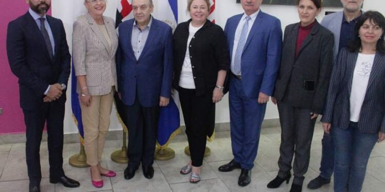 Delegación de representantes rusos de ocupación visitaron Nicaragua.