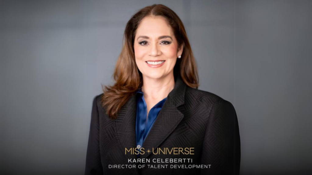 Karen Celebertti es la nueva directora de «Desarrollo de Talento» de Miss Universo