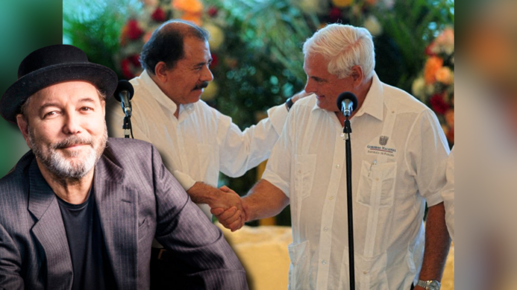 Rubén Blades acusa a Ortega de proteger a delincuente «capitalista» y de irrespetar leyes y al pueblo de Panamá con asilo a Martinelli