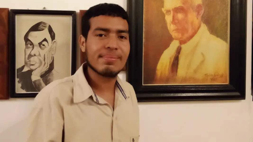 Carlos Bojorge, el joven católico que actualmente se encuentra detenido por el régimen de Daniel Ortega y Rosario Murillo. Foto: Nicaragua Informa.