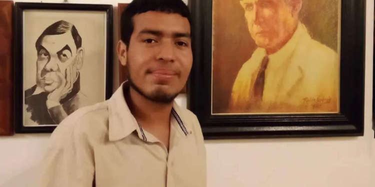 Carlos Bojorge, el joven católico que actualmente se encuentra detenido por el régimen de Daniel Ortega y Rosario Murillo. Foto: Nicaragua Informa.