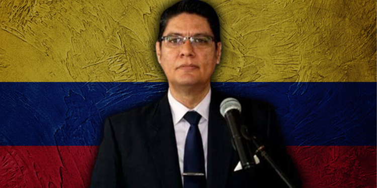 Harold Delgado es el nuevo embajador de Nicaragua ante Colombia. Foto: Artículo 66.