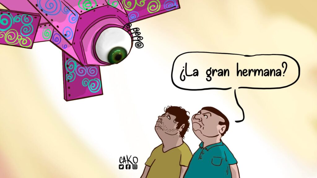 La Caricatura: La gran hermana te vigila