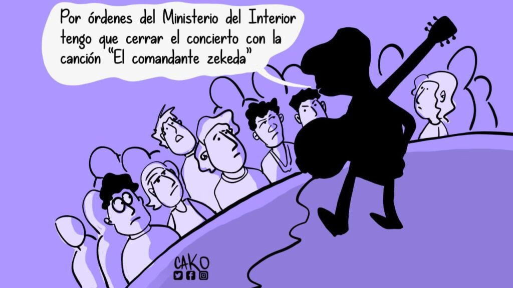 La Caricatura: Canción de cierre