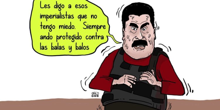 La Caricatura: Maduro sin miedo