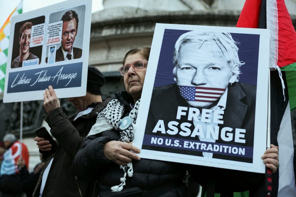 Assange podría ser absuelto de espionaje tras petición de Australia, dice Biden