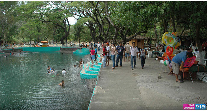El Trapiche, balneario de Managua, donde se registraron varios ahogados, entre ellos un a niña.
