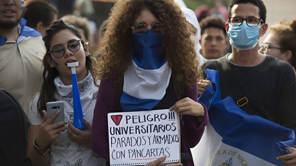 Under silence, but fighting. The history of Nicaraguan university students who are still in the country after April 2018