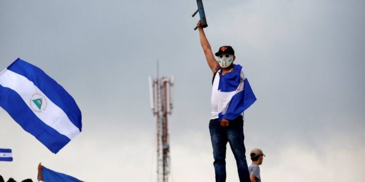 Bajo el silencio: La lucha de seis años que los universitarios nicaragüenses mantienen desde el levantamiento social del 18 de abril. Foto: BBC Mundo.
