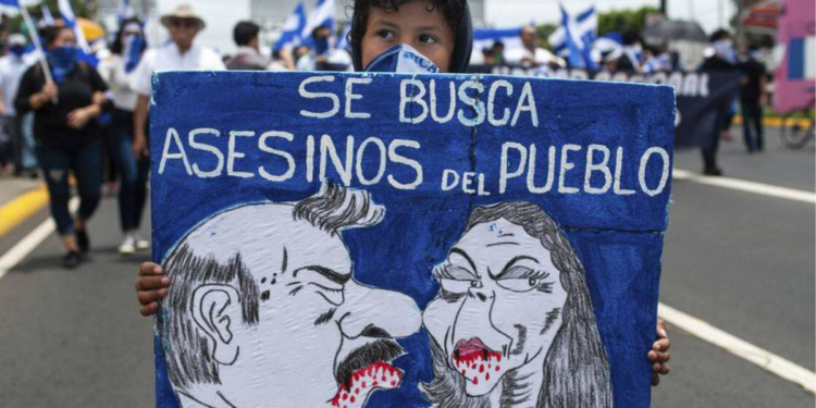 Dictadura declara a abril como «mes de la paz» en otro intento por minimizar la rebelión del pueblo en 2018. Foto: El País.