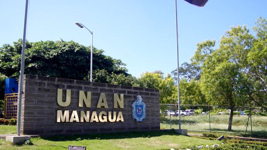 Sandinismo borra el lema de la UNAN-Managua «A la libertad por la Universidad»