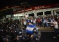 Managua,18 de Abril del 2018.Protesta contra le reforma del INSS se torna violenta en camino de Oriente. LAPRENSA/Wilmer Lopez