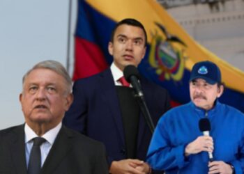 Ortega contra Ecuador para respaldar a AMLO.