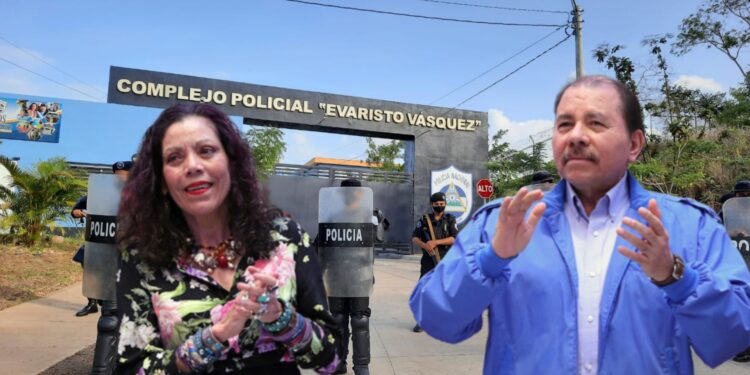 Los dictadores ortega y Murillo mantienen al país sometido Estado policial.