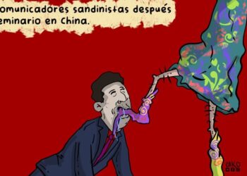 La Caricatura: Comunicadores sandinistas