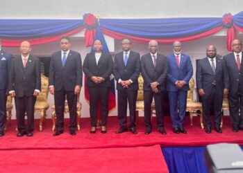 Miembros del Consejo Presidencial de Transición de Haití juran su cargo 