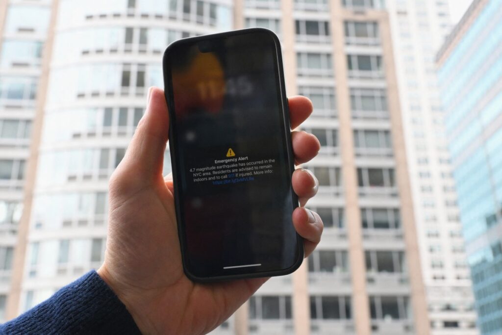 Sismo de magnitud 4,7 cerca de Nueva York