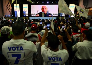 Martinelli, el protagonista en la sombra de las elecciones panameñas. Foto: AFP