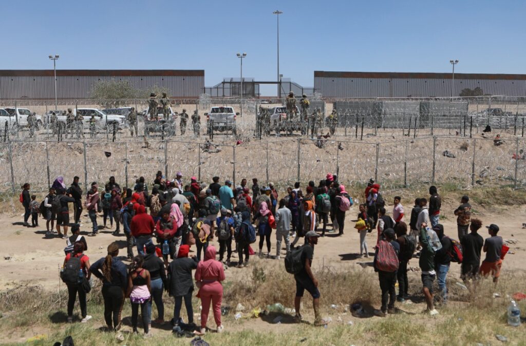 Migrantes en la frontera norte de México «tranquilos» ante norma de EEUU que endurecería asilo