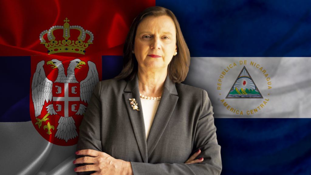 Murillo recibe en Nicaragua a la embajadora de Serbia, en búsqueda de reconstruir sus alianzas internacionales 