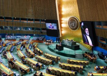 ONU realiza controvertido «homenaje» al fallecido presidente iraní Raisi. Foto: AFP