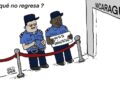 La Caricatura: La Miss que no puede regresar a su país