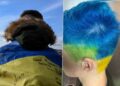 Multan en Rusia a moscovita por pintarse el pelo con los colores de Ucrania