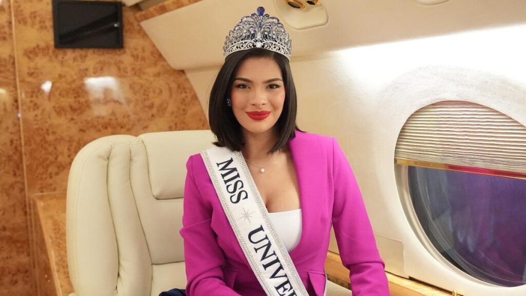 Sheynnis Palacios está en Colombia para iniciar su gira de coronación a reinas de belleza latinoamericanas