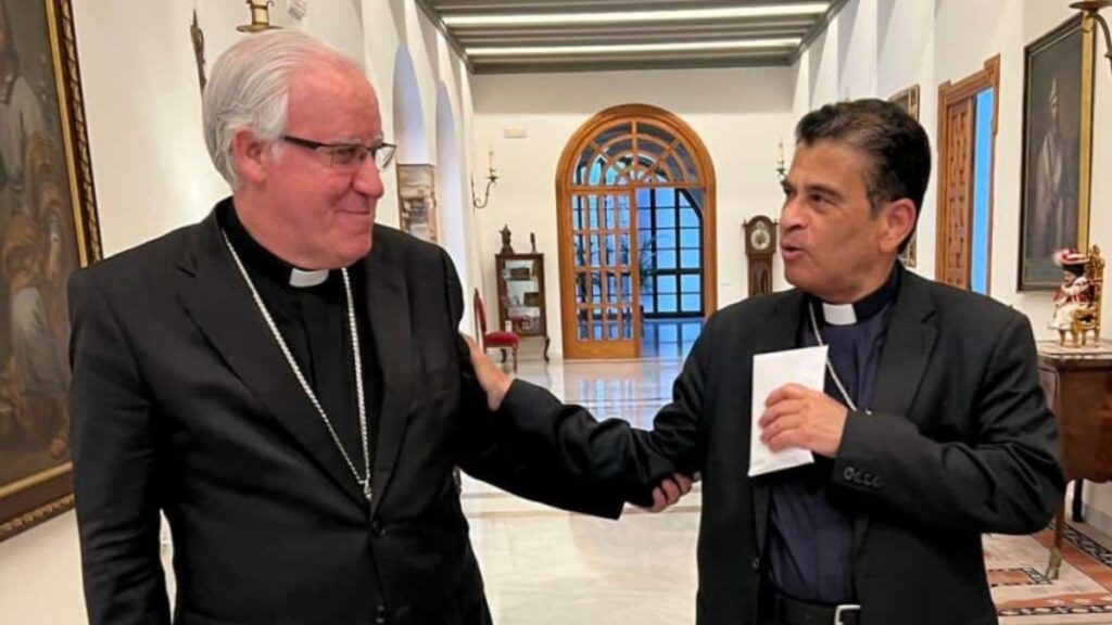 Matagalpinos celebran la reaparición del «obispo del pueblo», monseñor Rolando Álvarez