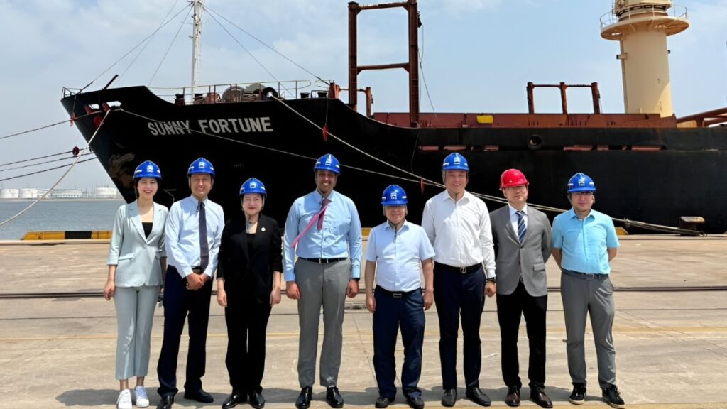 Ortega inaugura la primera ruta marítima entre Nicaragua y China