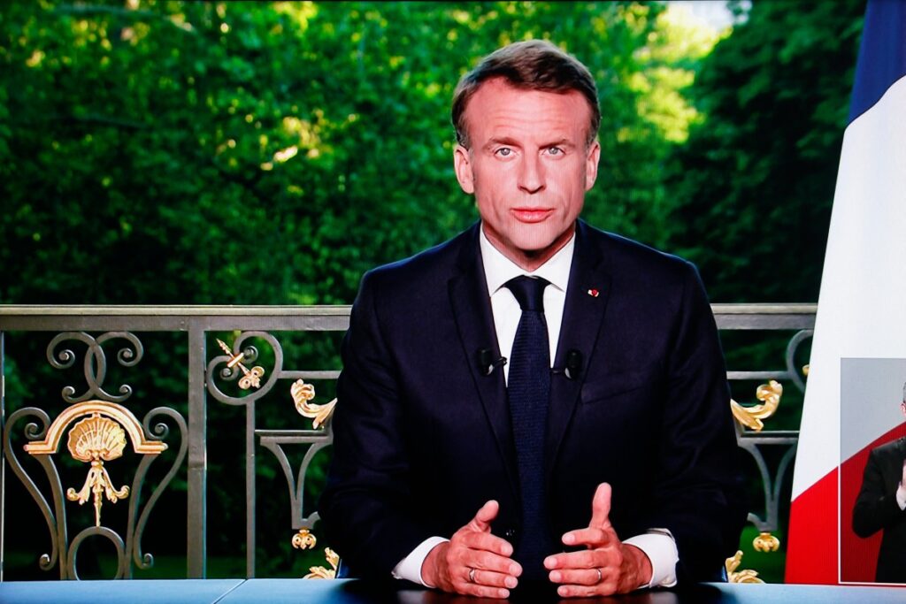 Macron adelanta elecciones en Francia tras victoria de ultraderecha en las europeas