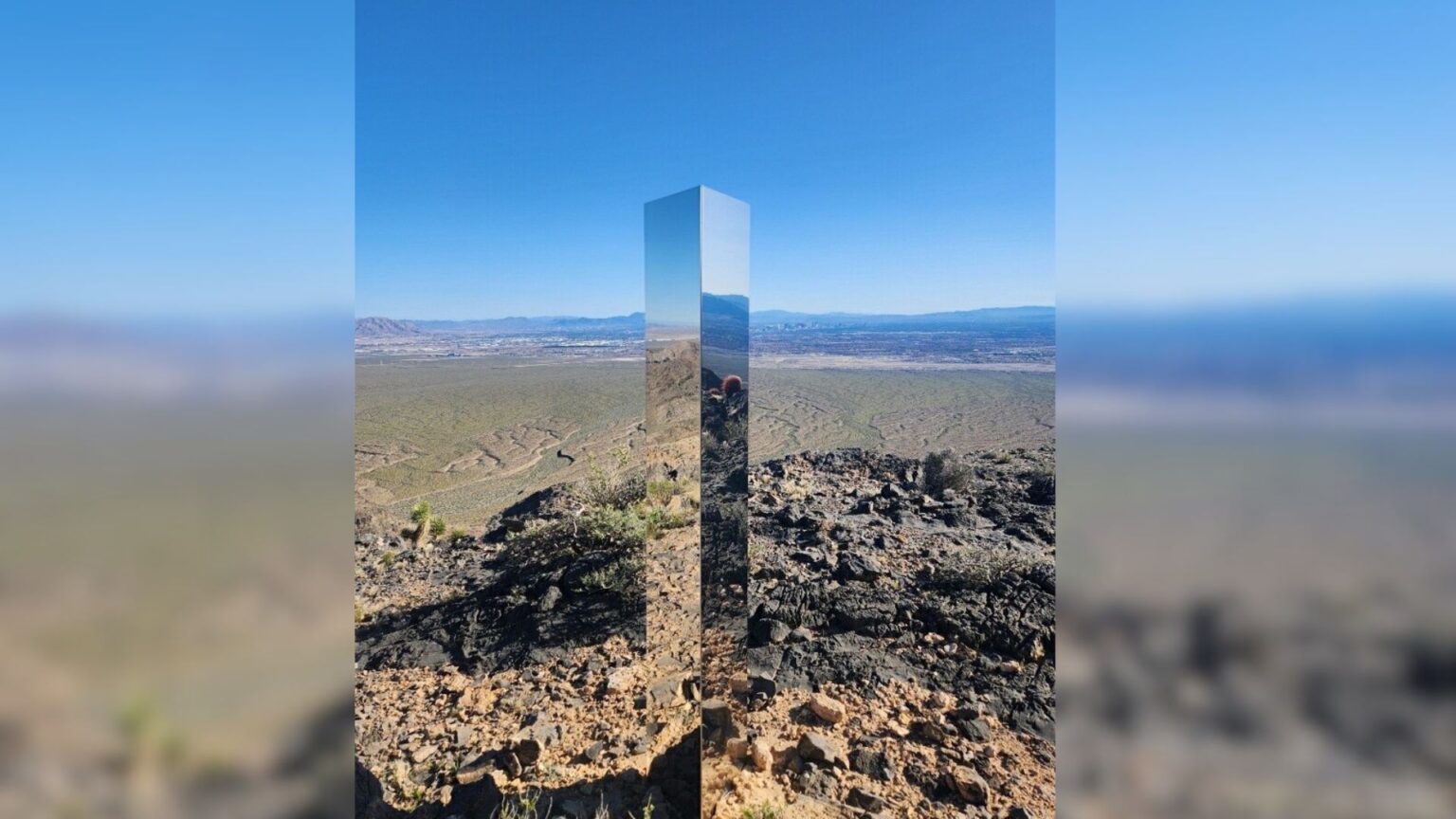 Encuentran un misterioso monolito en medio del desierto de EEUU ...