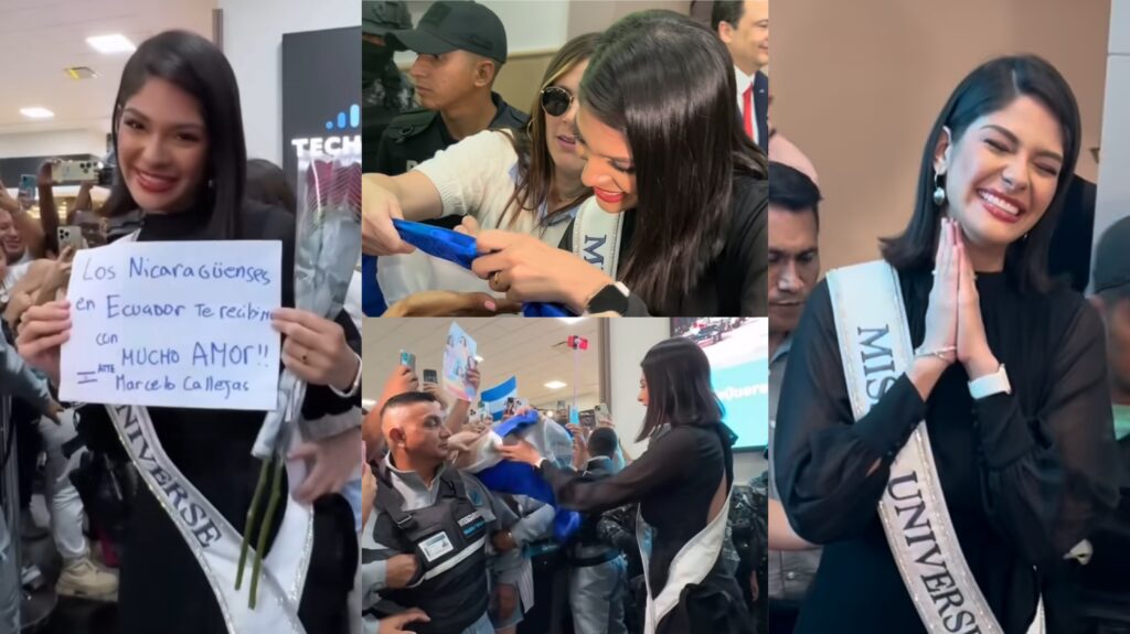 Sheynnis Palacios llega a Guayaquil para coronar a la nueva Miss Ecuador