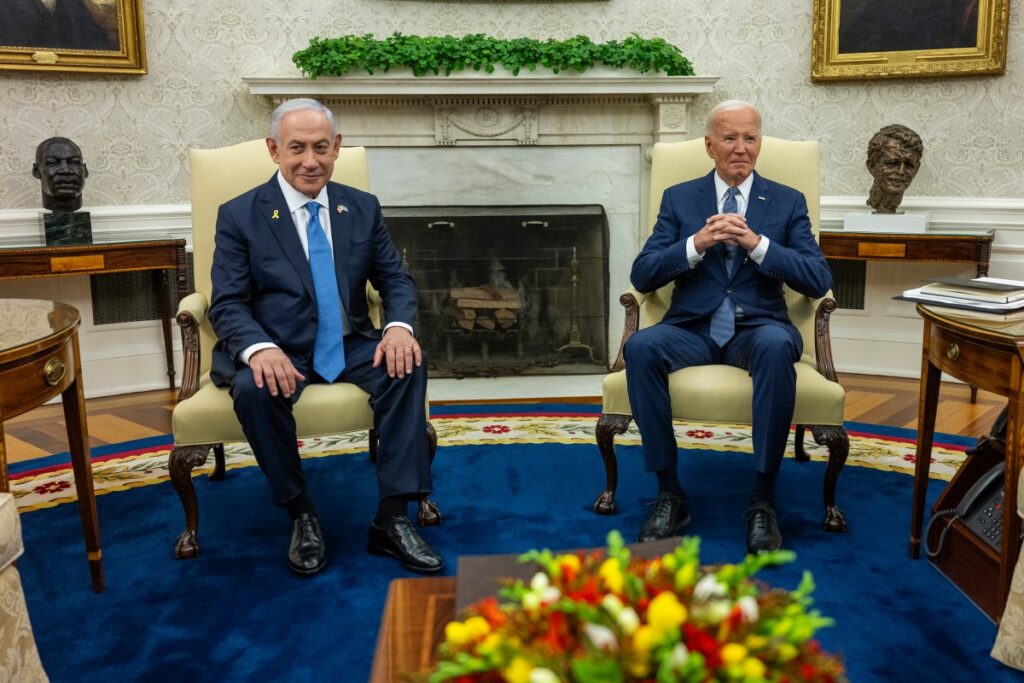 Biden presiona a Netanyahu en tensa reunión sobre un alto el fuego en Gaza