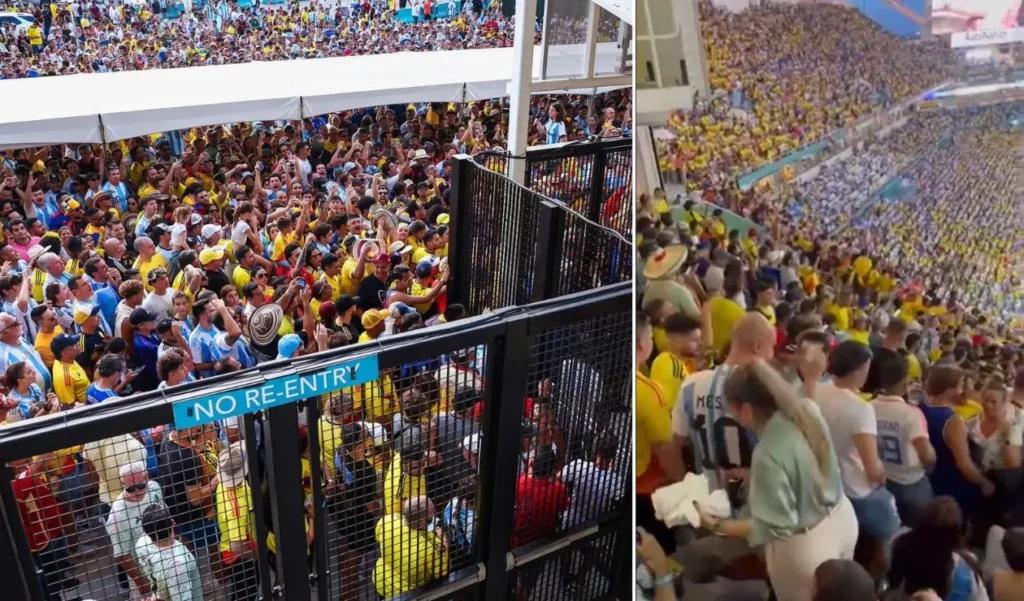 Caos en la final de la Copa América, se reportan disparos y varios heridos