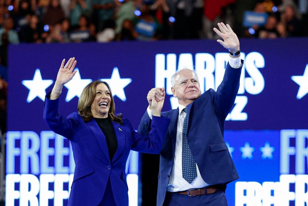 Kamala Harris presenta a su compañero de fórmula en la Gran Convención Demócrata
