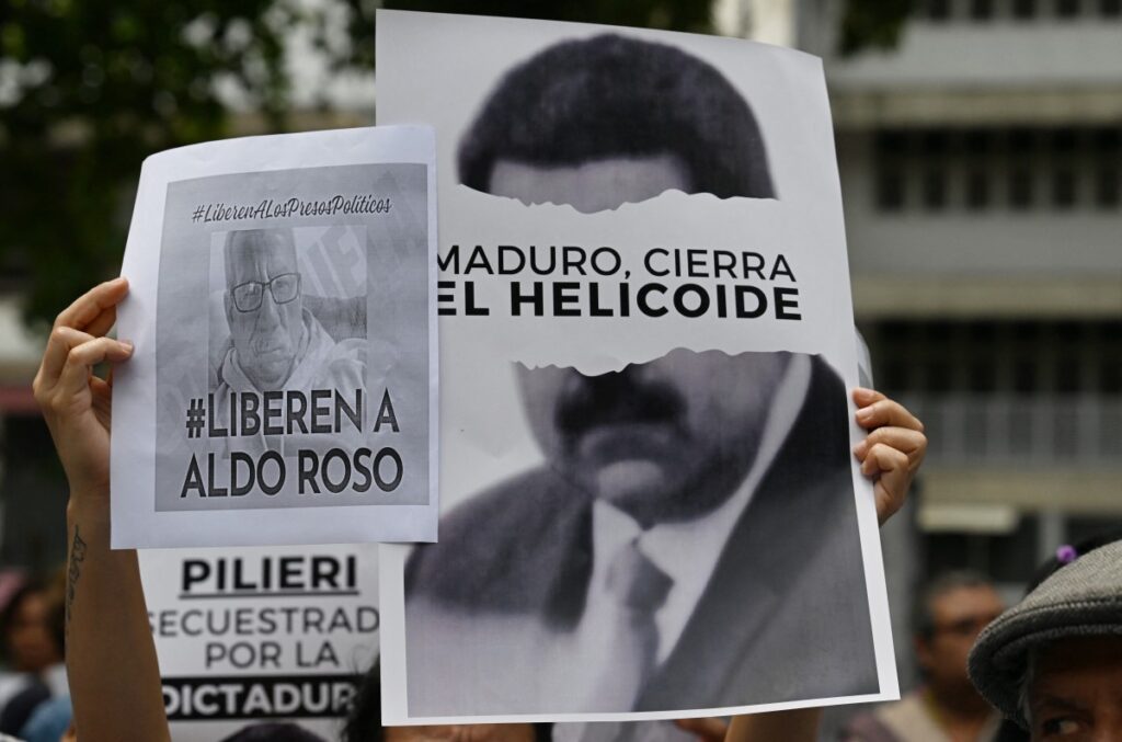 Marcha en Venezuela para pedir a Lula que interceda en liberación de «presos políticos»