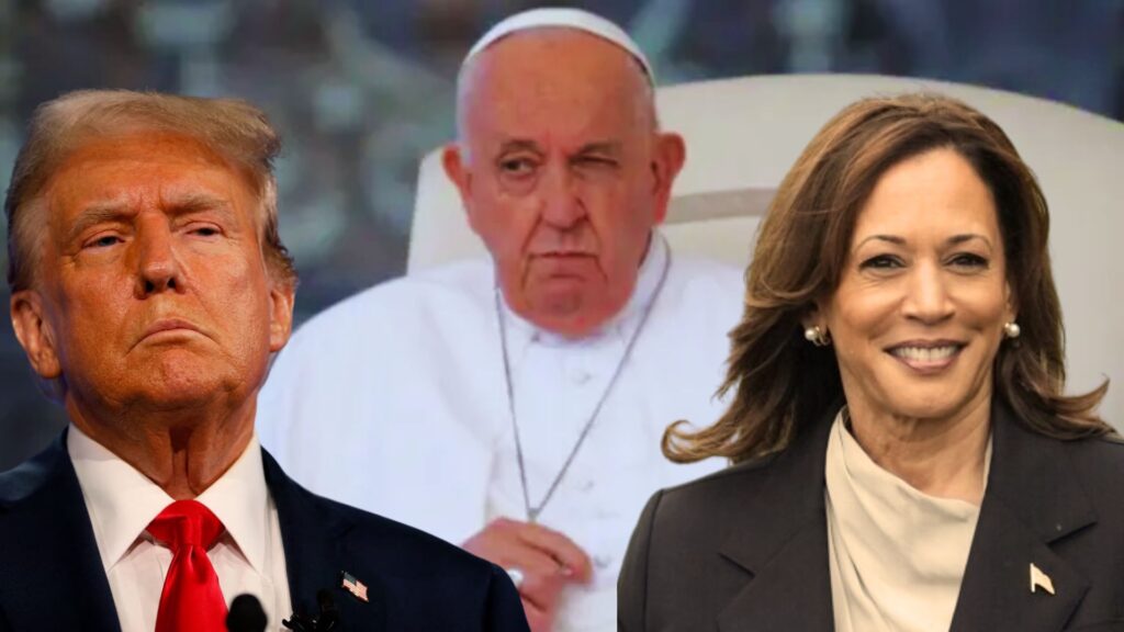 Francisco no aprueba ni a Trump ni a Harris, «uno es racista antimigrantes y la otra proaborto»