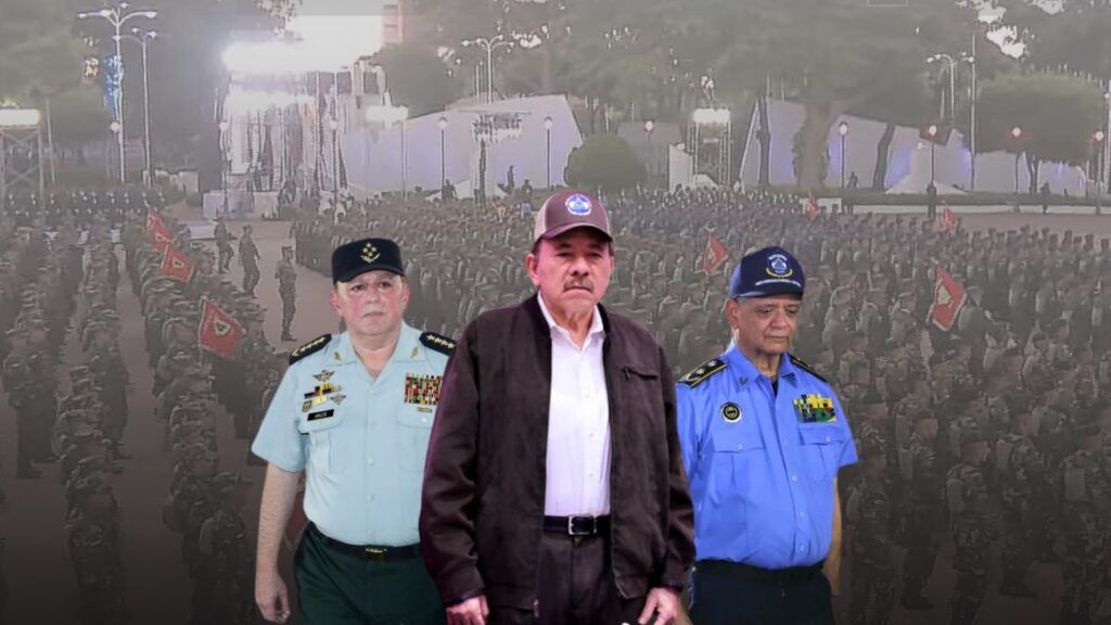 La Policía y el Ejército, los dos brazos armados que consolidaron el control absoluto de Nicaragua a los codictadores