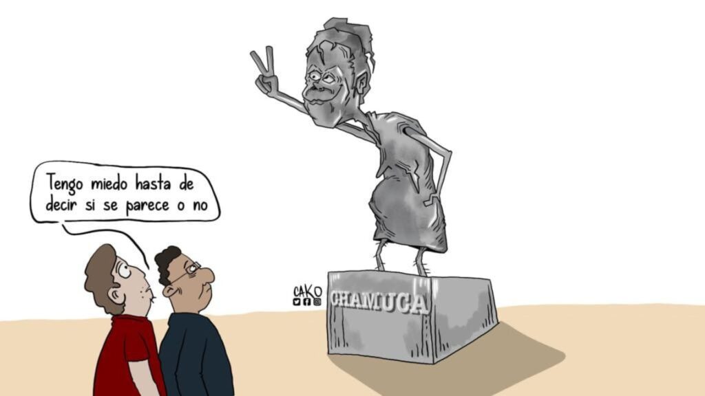 La Caricatura: La copresidente