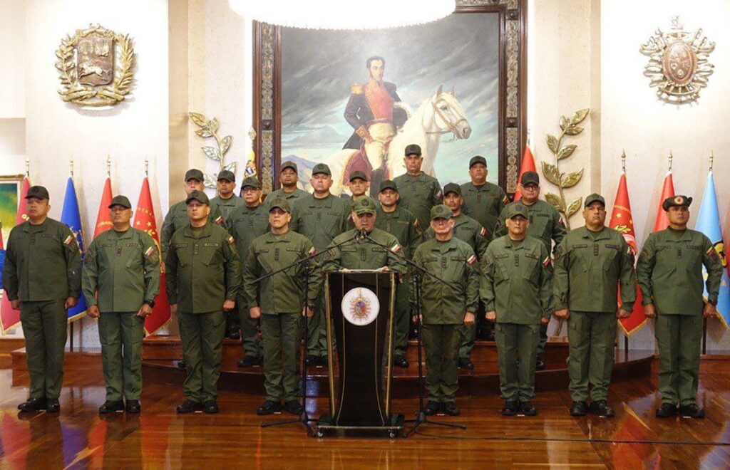 Fuerza Armada de Venezuela pide a sus ciudadanos no reconocer a Edmundo González como presidente