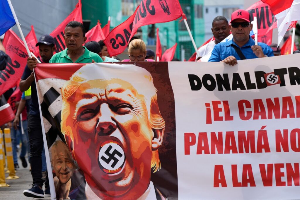 Protestas contra Trump en Panamá tras declaraciones sobre el canal interoceánico