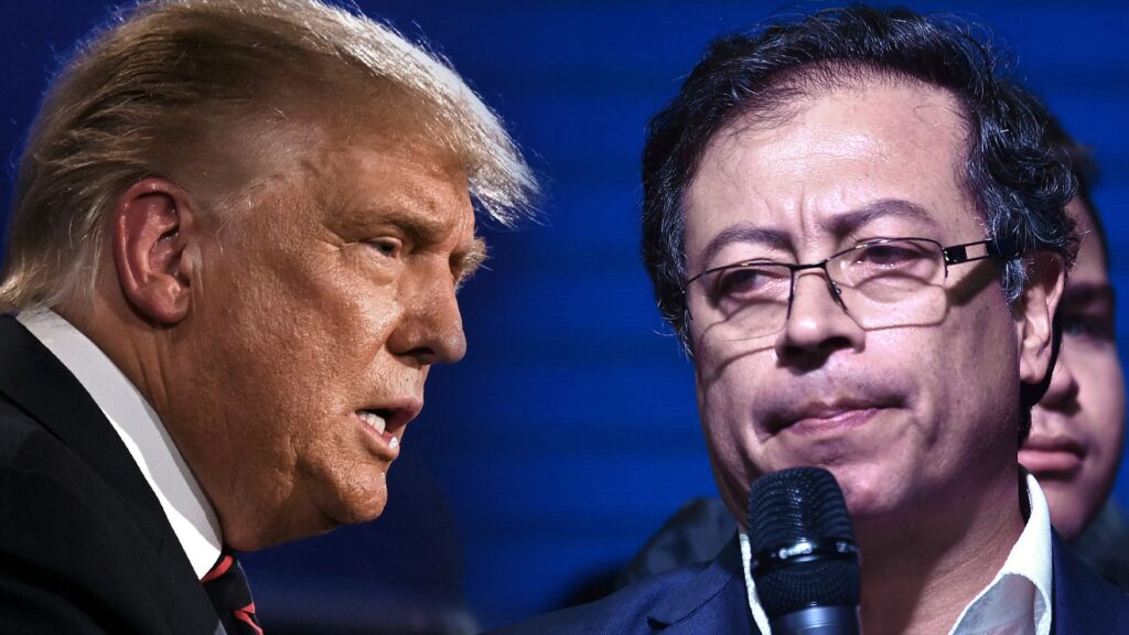 Trump anuncia sanciones a Colombia por impedir la entrada de aviones de EEUU con migrantes