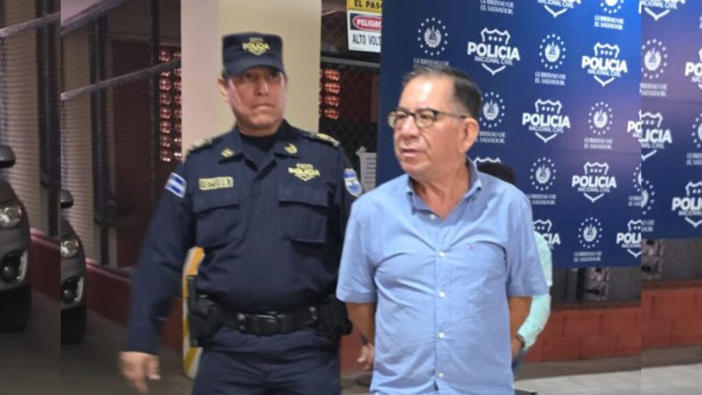 Autoridades de El Salvador detienen a expresidente de Tribunal Supremo Electoral por corrupción