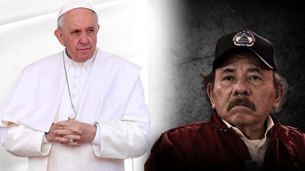 Así llamó el papa Francisco al régimen de Ortega: «dictadura grosera», «desequilibrado» y «guarango»